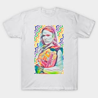 Rowdy Ronda Colorful T-Shirt